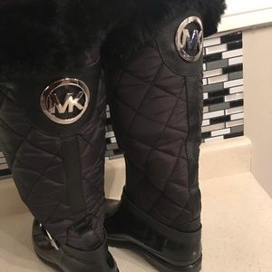 Michael Kors Quilted Boots